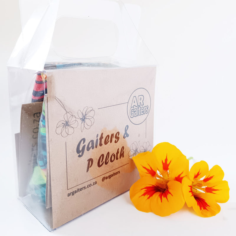 Hiking Gaiters + P Cloth (gift packed)