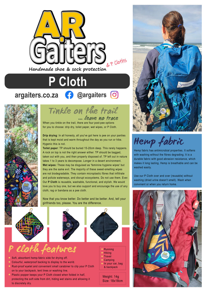 AR Gaiters P Cloth