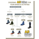 AR Gaiters Hiking in SUBDUED prints